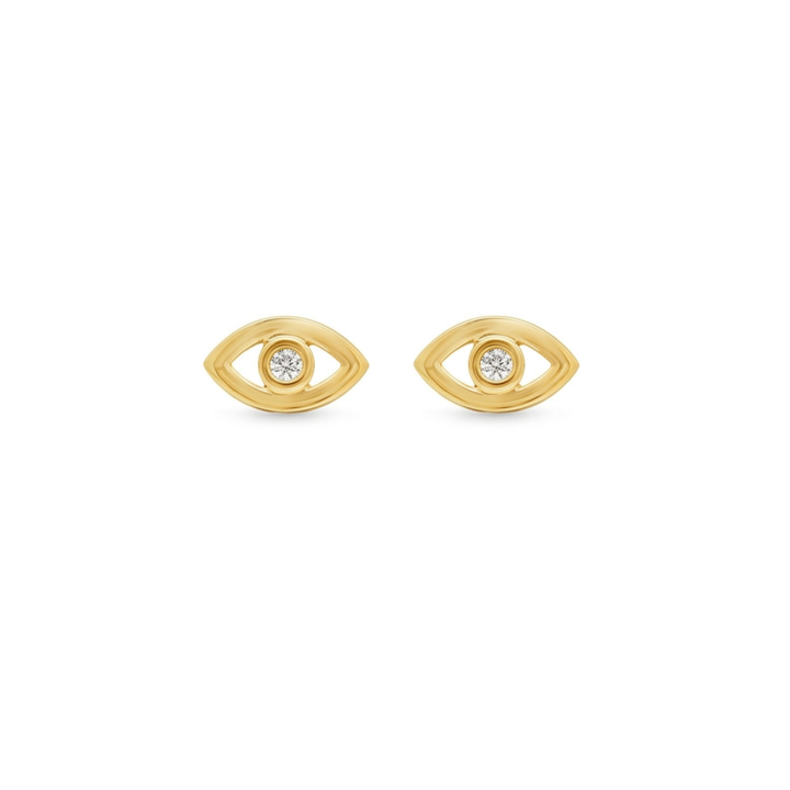 Evil Eye Stud Earrings