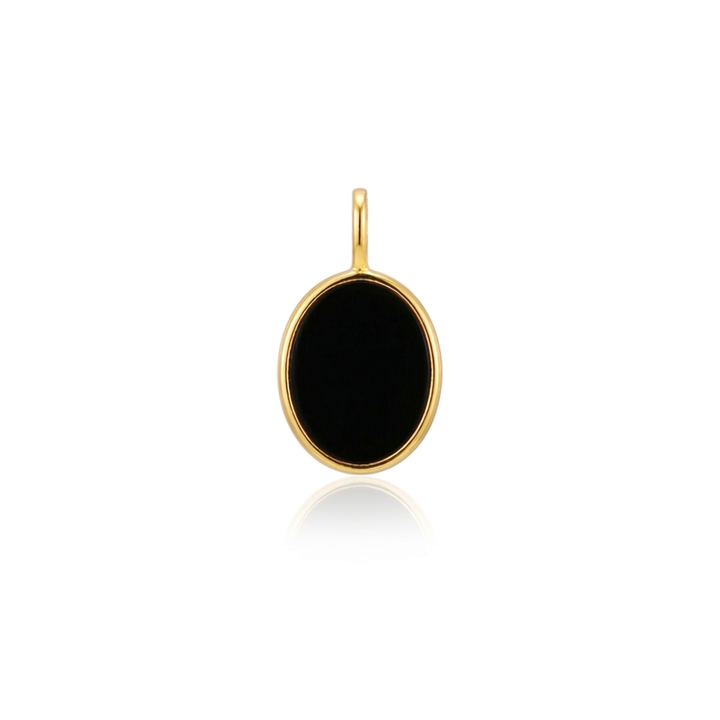 Oval Black Onyx Pendant